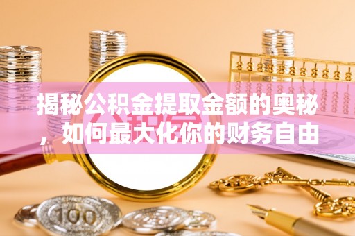 纳溪揭秘公积金提取金额的奥秘，如何最大化你的财务自由