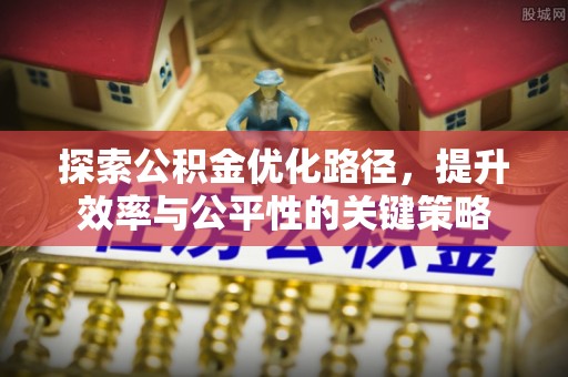 纳溪探索公积金优化路径，提升效率与公平性的关键策略